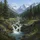 Alpine Mountain Stream Forest Waterfalls - Nature Lover Outdoor Adventure Gift Spare Tire Cover - 6