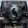 Black Raven Skull Misty Forest Scene - Dark Fantasy Outdoor Decor Gift Spare Tire Cover - 1