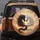 Interlocked Black White Horses Flowing Manes & Tails Golden Amber Glow - Equestrian Lover Gift Spare Tire Cover - 5