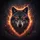 Mystical Wolf Head Fiery Embers - Fantasy Lover Gift Spare Tire Cover - 6