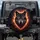 Mystical Wolf Head Fiery Embers - Fantasy Lover Gift Spare Tire Cover - 1