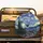 Pink Magenta Starry Night Cypress Village Scene - Art Lover Car Decor Gift Spare Tire Cover - 2
