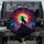 Black Wolf Howling Green Moon Mountain Cosmic Sky - Wildlife Lover Gift Spare Tire Cover - 1