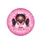 Girl Princess Shiny Bow Bubblegum - Car Decor Gift for Young Girls Spare Tire Cover - 4