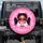 Girl Princess Shiny Bow Bubblegum - Car Decor Gift for Young Girls Spare Tire Cover - 1
