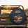 Rustic Travel Trailer Campfire Mountain Night Sky Scene - Campsite Memories Gift Spare Tire Cover - 2
