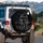 Bigfoot Mountain Forest Starry Night - Outdoor Adventure Gift for Bigfoot Lover Spare Tire Cover - 3