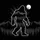 Bigfoot Mountain Forest Starry Night - Outdoor Adventure Gift for Bigfoot Lover Spare Tire Cover - 6