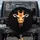 Grumpy Giraffe Head Furrowed Brows Scowling Wildlife Lover Gift Spare Tire Cover - 1