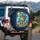 Sea Turtle Anchor Fishing 'WISHIN' I WAS FISHIN' - Fishing Enthusiast Gift for Fisherman Spare Tire Cover - 3