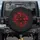 Weathered Red Compass Rose Distressed Grunge - Outdoor Adventure Travel Gift for Explorers Spare Tire Cover - 1