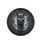 Black Llama Head Shaggy Fur Reflective Sunglasses Deep Charcoal Background - Wildlife Lover Gift Spare Tire Cover - 4