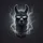 Black Llama Head Shaggy Fur Reflective Sunglasses Deep Charcoal Background - Wildlife Lover Gift Spare Tire Cover - 6