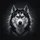 Siberian Husky Black White Fur Black Rim Glasses Blue Eyes - Dog Lover Gift Spare Tire Cover - 6