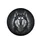 Siberian Husky Black White Fur Black Rim Glasses Blue Eyes - Dog Lover Gift Spare Tire Cover - 4