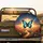 Blue Morpho Butterfly Golden Path Wheat Starry Night - Nature Lover Gift Spare Tire Cover - 2