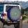Mandala Rosette Floral Gold Filigree Scrolls - Vehicle Decor Gift for Yoga Lover Spare Tire Cover - 3