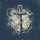 Deep Navy Vintage Anchor Rope Map - Nautical Car Decor Gift for Boaters Spare Tire Cover - 6