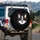 Winking Dog Face Muzzle Blaze - Pet Owner Home Decor Gift Spare Tire Cover - 3