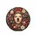 Ethereal Woman Face Poinsettia Christmas Adornments - Christmas Gift Spare Tire Cover - 4