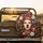 Ethereal Woman Face Poinsettia Christmas Adornments - Christmas Gift Spare Tire Cover - 2