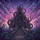 Gothic Cathedral Deep Purple Tentacles Fantastical Foliage Cosmic Horror Decor Spare Tire Cover - 6