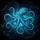 Bioluminescent Octopus Swirling Currents Deep Sea Ocean Lover Gift Spare Tire Cover - 6