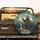 Grizzly Bear Beer Mug Campfire Pine Forest - Wildlife Adventure Gift for Dads Spare Tire Cover - 2