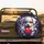 Rainbow Puppy Red Heart Celestial Stars - Dog Owner Vehicle Decor Gift Spare Tire Cover - 2