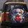 Rainbow Puppy Red Heart Celestial Stars - Dog Owner Vehicle Decor Gift Spare Tire Cover - 5