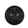 Black Cat Velvety Fur Molten Orange Vertical Pupil Eyes - Wildlife Lover Everyday Gift Spare Tire Cover - 4