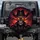 Skull Cowboy Hat Crossbones Glowing Eyes - Road Warrior Gift Spare Tire Cover - 1