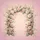 Full-Canvas Pink Roses White Dahlias Daisies Floral Arch Greenery - Car Decor Gift Spare Tire Cover - 6