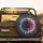 Glowing Dahlia American Flag Bloom Patriotic Car Decor Gift for Veterans Spare Tire Cover - 2