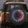 Glowing Dahlia American Flag Bloom Patriotic Car Decor Gift for Veterans Spare Tire Cover - 5