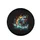 Leaping Great White Shark Stormy Deep Ocean Fiery Energy Bursts - Wildlife Lover Gift Spare Tire Cover - 4