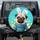 Pug Dog Bunny Ears Easter Eggs - Easter Holiday Dog Lover Gift Spare Tire Cover - 1