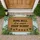 Paw Prints Ring Bell Poop Scoop Mat - Dog Owner Home Decor Gift Doormat - 1