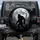 Bigfoot Full Moon Forest Night Sky Mountains - Wildlife Lover Gift Spare Tire Cover - 1