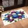 Rich Purple Blue Hydrangea Flowers Botanical Garden - Home Decor Gift for Plant Lover Doormat - 4