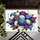 Rich Purple Blue Hydrangea Flowers Botanical Garden - Home Decor Gift for Plant Lover Doormat - 6