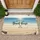 WELCOME TO OUR Beach House Oars Seashell Custom Year - Home Decor Coastal Living Gift Doormat - 1