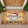 Big Nick Energy Santa Claus Hat Snowflake Starburst Rustic Texture - Christmas Holiday Home Decor Gift Doormat - 1