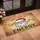 Big Nick Energy Santa Claus Hat Snowflake Starburst Rustic Texture - Christmas Holiday Home Decor Gift Doormat - 4