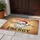 Big Nick Energy Santa Claus Hat Snowflake Starburst Rustic Texture - Christmas Holiday Home Decor Gift Doormat - 5