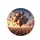 Hot Air Balloons European Cityscape Terracotta Roofs Golden Light Dawn Dusk Travel Lover Gift Spare Tire Cover - 4