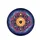 Golden Sleeping Sun Celestial Symbols Mandala - Cosmic Decor Gift for Astrology Lover Spare Tire Cover - 4
