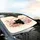 Fluffy Kittens Pink Blossoms Butterflies - Car Decor Gift for Cat Lover Car Sunshade - 6