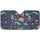 Sprawling Floral Botanical Bloom Leaves - Vehicle Interior Accent Decor Gift for Drivers Car Sunshade - 3