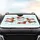 Dachshunds Red Sweater Blue Heart with Name 'Rich' - Dog Lover Gift Car Sunshade - 4